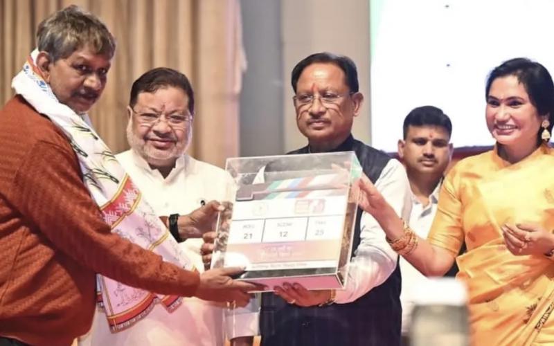 Rs. 150 crore sanctioned for the Chhattisgarh film city "Chitrotpala"... CM Sai praised films like Chhaihan Bhuiyan and Bhulan The Maze, Raipur, Chhattisgarh, Khabargali
