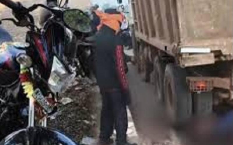 Tragic accident on National Highway-53, three people including father and son died on the spot hindi news latest News khabargali 