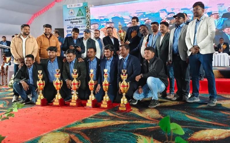 Gare Pelma-III coal mine creates history in safety once again; receives 'Overall First Place' award for the fifth consecutive year. Chhattisgarh, Khabargali.