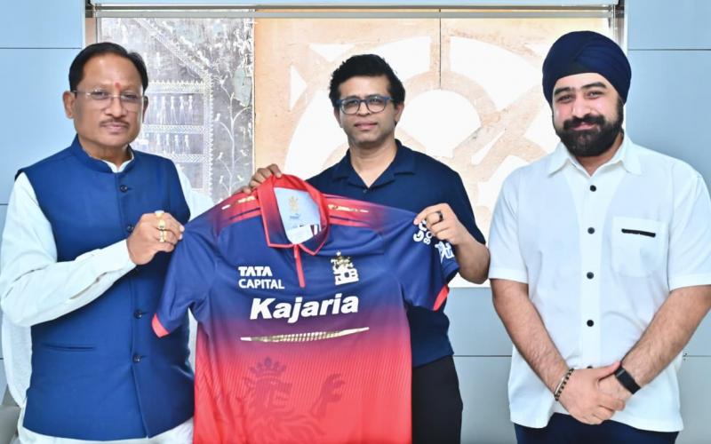 Preparations for IPL in Chhattisgarh, RCB's special invitation to Chief Minister Sai