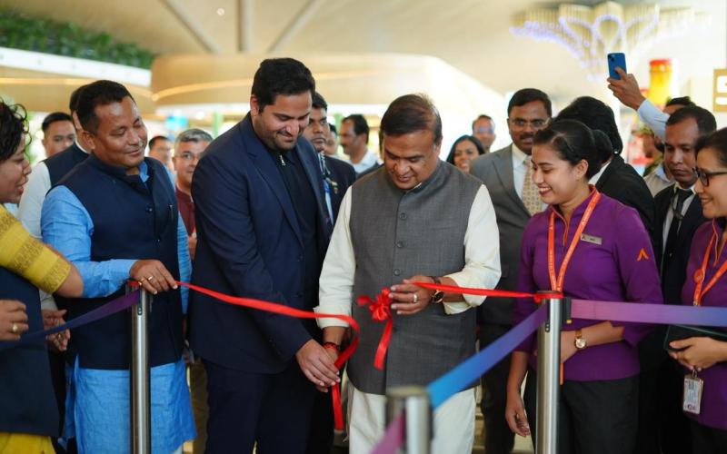Expansion of Guwahati Terminal, Assam's connectivity gets a new boost, capacity up to 1 crore 30 lakh, Chief Minister Dr. Himanta Biswa Sharma, Jeet Adani, Khabargali