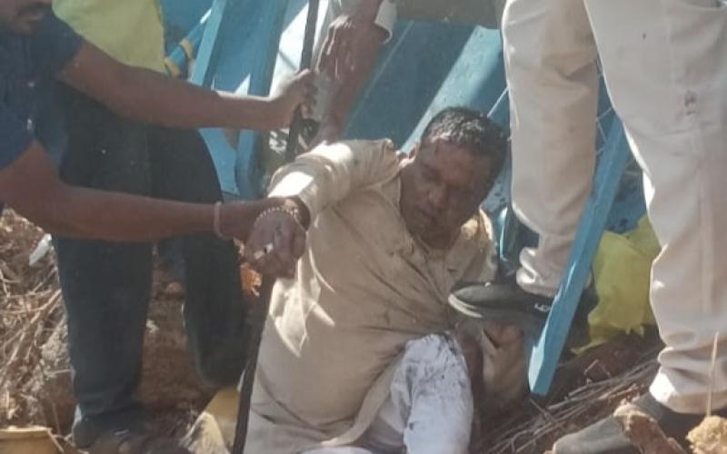 Mahasamund: Ropeway Cable Snaps at Khallari Mata Temple; Trolley Plummets 200 Feet Down Hillside—Female Devotee Dies, 16 Injured | Chhattisgarh | Khabargali