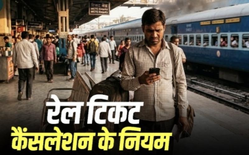 Major Relief for Rail Passengers: Revised Ticket Cancellation Rules | Zero Refund for Cancellations Made 8 Hours Prior—Learn the New Regulations | Khabargali