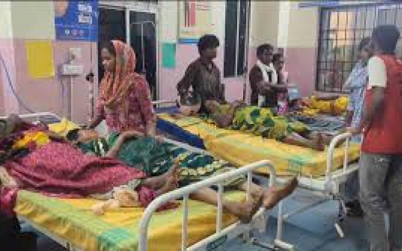 Horrific road accident in Jagdalpur, 2 killed, 37 injured jagdalpur chhattisgarh hindi news khabargali 