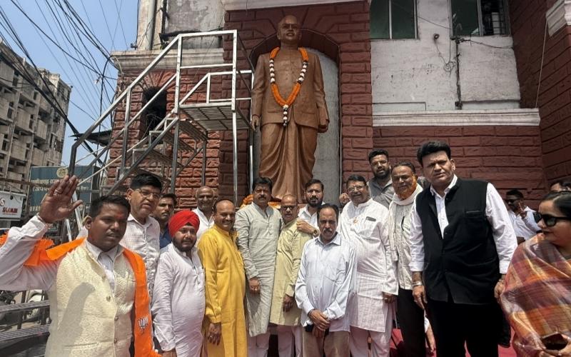 Dr. Shyama Prasad Mukherjee's sacrifice is an immortal symbol of united India: Sanjay Srivastava, Chairman, Chhattisgarh State Civil Supplies Corporation, Raipur, Chhattisgarh, Khabargali