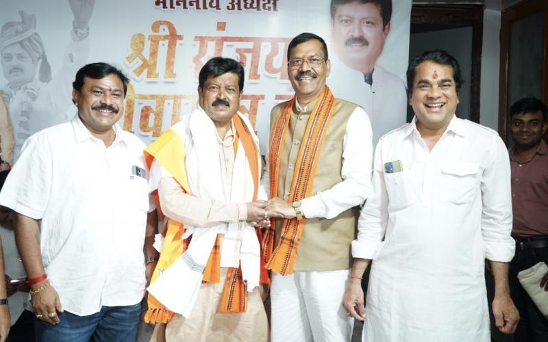 Chairman of Chhattisgarh State Civil Supplies Corporation and senior BJP leader Sanjay Srivastava, Sanjay Srivastava's birthday, Raipur News, Chhattisgarh BJP, Vishnudev Sai, Dr. Raman Singh, Khabargali