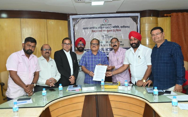 Uniform Civil Code, UCC 2026, Chhattisgarh UCC, State Minority Commission, Amarjeet Singh Chhabra, UCC Committee, Uniform Civil Code Chhattisgarh, Khabargali