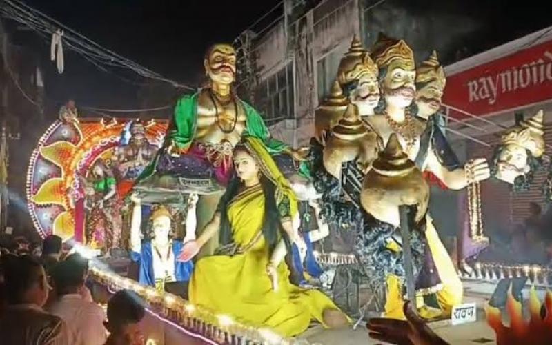 Ganesh tableau procession to be held in Rajnandgaon on September 26; date may change in Raipur as well. hindi news rajnandgaon khabargali 