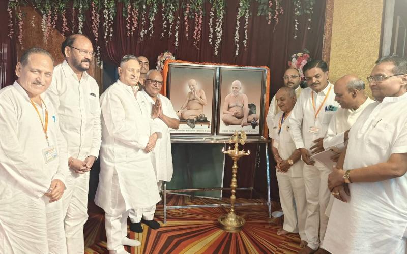 National Jain Journalist Conference, Jain Journalist Conference 2026, Lokesh Kavadiya, Chairman of Chhattisgarh Disabled Finance and Development Corporation and Minister of State rank, Raipur News, Jain Society, Journalism, Chhattisgarh News, Khabargali