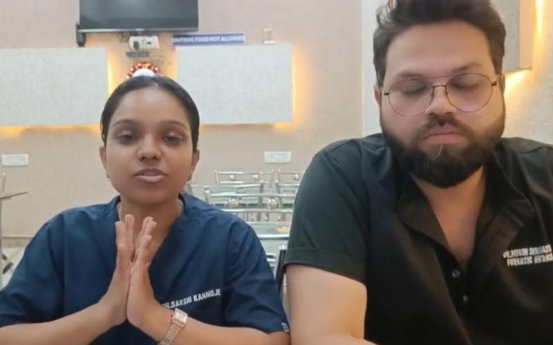Chhattisgarh, Doctor, Intern Doctor, Dr. Sakshi Kannauje, Health Worker, Hospital, Doctor Safety, Junior Doctors Association JDA, Chhattisgarh President Dr. Piyush P. Srivastava, Raipur, Khabargali
