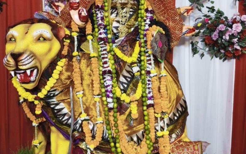 Raipur Navratri Festival, Gayatri Nagar Temple, Siddhi Vinayak Temple Raipur, Children's Painting Competition, Navratri Garba Raipur, Rangoli Competition, Chhattisgarh, Khabargali