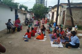 Mohalla class, puraina school, kavita acharya, khabargali