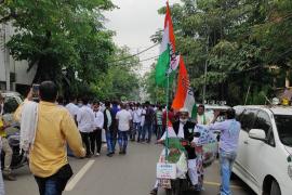 Opposition to Kisan Bill, walking tour, Central Government, Governor Ms. Anusuiya Uike, Chief Minister Bhupesh Baghel and Chhattisgarh Pradesh Congress Committee, President Mohan Markam, Raj Bhavan
