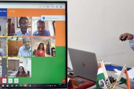 E-commerce of village industries products, trifed e-market, Union Minister Shri Arjun Munda, Village Industries Minister Guru Rudra Kumar, Sudhakar Khalko, Khabargali
