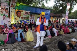 Guru Nanak Dev Janmotsav Prakash Parva, Tatibandh Gurdwara, Parliamentary Secretary Vikas Upadhyay, Khabargali, Head Granthi of Gurdwara Hirapur Baba Nishan Sing, Happy Bajwa, Nirvi Sing, Ranjodh Sing, Kuldeep Sing Dhillon, Baba Sukha Sing, Pammi Chopra, Sohan Bhaiya, Gurudeep  Sing, Harmeet Sing, Karam Sing Saini, Balveer Sing Fauji, Taruni Sing, Malkit Sing Bhati, Jashwant Sing, Satwinder Sing, Santok Sing, Mintu Khalsa, Aman Gill, Pammi Chopra, Kuldeep Sing, Vishal Shah