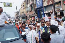 Sixth descendant of Guru Baba Ghasidas ji, Jayanti, Shobhayatra, Chhattisgarh Pradesh, Cabinet Minister Jagatguru Rudrakumar, Satnam Sandesh Yatra, Dhamtari, Khabargali