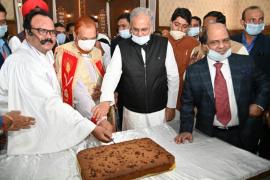 Lord Jesus Christ, Birthday, Christmas, St. Paul's Cathedral, Chief Minister Bhupesh Baghel, Christian Society, Karol Geet, Raipur, Chhattisgarh, Khabargali