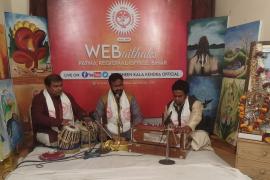 Center for Ancient Arts, Chandigarh, Online Web Meeting Ceremony, 28th Episode, Classical Music Program, Patna, Anudeep Dey, Tabla, Shantanu Roy, Harmonium, Sangat, Mohit Mayank, Shilpa Mitra, Khabargali