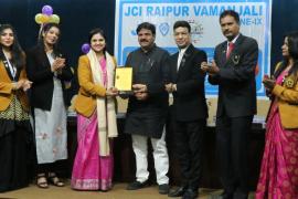 JCI Raipur, Left Wing, Swearing-in Ceremony, JC Sangeeta Anal, President, Parul Nehra became Vice President, Seenu Secretary, Raipur, Khabargali