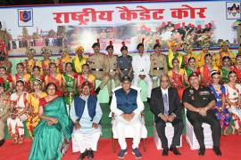 NCC, Cadet, At Home with CM, Republic Day Parade, Additional Director General Major General, Sanjay Sharma, Chief Minister Bhupesh Baghel, Raipur, Chhattisgarh, Khabargali