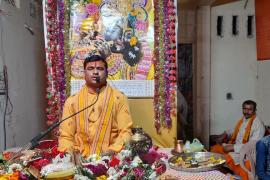 Raipur, Chhattisgarh, Shiva Temple, Gayatri Nagar, Bhagwat Katha, Acharya Shri Shivanand Ji Maharaj, Khabargali