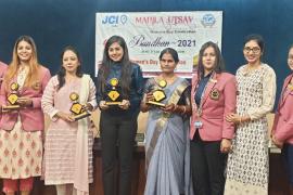 International Women's Day, JCI Raipur Vama Capital, Manjari Jain, Sheetal Upadhyay, Palak Nacharani, Prem Bai Sahu, Neha Yadav, Neelima Srivastava, Chapter Incharge of Vama, Jessie Rupali Dubey, President Aastha Gupta, Secretary Sadaf Khan, Leena Vadher,  Jaya Arora, Aanchal Panjwani, Madhuri Das, Mala Sachan, Khabargali