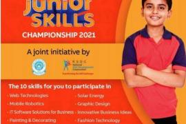 Junior Skills Championship 2021, CBSE, NSDC, Junior Skills, Web Technology, IT Software Solution, Visual Merchandising, Graphic Design, Fashion Technology, Mobile Robotics, Painting & Decorating, Solar Energy, Innovative Business Ideas & Photography, Khabargali