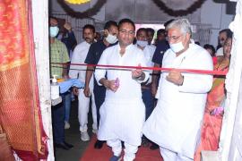 Village Industries Minister Guru Rudrakumar, Handloom and Handicrafts Exhibition, Durg MLA Arun Vora, Khabargali