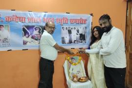 Tabla player, Pt. Kanhaiya Lal Bhatt, Rukhmani Bhatt, son Ramesh Kumar Bhatt, Aastha Bhatt Akashvani, Raipur, Dr. Arun Sen, Dr. Anita Sen, Shekhar Sen, Late.  Kalyan Sen, Pt.  Gunwant Vyas, Suresh Vaishnav 'Rahi', Pramod Devangan, Raipur, Chhattisgarh, Khabargali