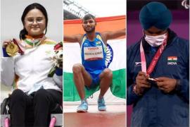 Tokyo, Paralympics, Medal Veer, India, Archer Harvinder Singh, Bronze medal, Badminton, Suhas Yathiraj, Avani Lekhara, P-3 SH-1 event of 50 m rifle, Praveen Kumar, High jump, Silver medal, T-64 event, Krishna Nagar, Tarun Dhillon, Parul Parmar and Palak Kohli, Paralympic All Time, Khabargali