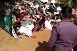 Paddy purchase in Chhattisgarh, stampede, token distribution center, committee manager Yaswant Sahu, suspended, Balod's back, Khabargali