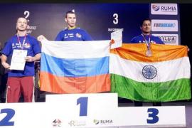 World Para Claw-Wrestling Competition, Romania, Chhattisgarh, Para player Shrimant Jha, son Sadashiv Jha, Jindal Steel & Power Ltd., Raipur, Khabargali