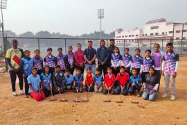Cycle Polo Competition, Hemant Yadav, Prakash Sonawane, Geetanjali Thakur, Mandakini Yadav, Mehul Verma, Rohit Dhruv, Yogesh Sahu, Shubham Gurlwar, Coach Sandeep Sonawane, Raipur, Khabargali
