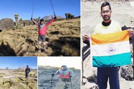 Divyang climber Chitrasen Sahu, Mount Akonkagua, Mount Elbrus Peak, Half Human Robo, Ambikapur, Chief Minister Bhupesh Baghel, Run for CG Pride, 'Standing on Feet', Chhattisgarh, Khabargali