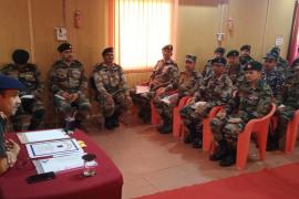 Training of the Trainer, Group Commander Brigadier AK Das VSM, Deputy Commander Col Vishnu Singh Sikarwar, Col Ashish Badola, 8 CG Girls Battalion, NCC, Major P Surekha Rao, Chhattisgarh, Khabargali