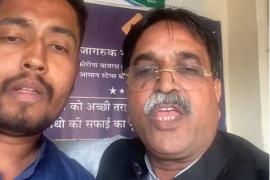 Former Minister Rajesh Munat, Civil Aviation Minister Jyotiraditya Scindia, City ASP Tarakeswar Patel, hate speech, black flags, allegations of assault, BJP, Congress, Raipur, Khabargali