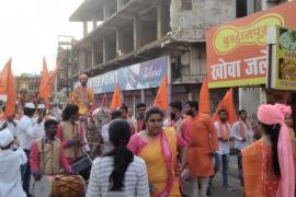 Gudi Padwa New Year, Sarva Marathi Samaj, Raipur, Shri Hanuman Temple, Tatyapara, Lord Shri Ram's procession, Bike Rally, Maharashtra Mandal, Niraj Ingle, Kunbi Samaj, Dilip Gendekar, Swarnakar Samaj, Alka Lele, Hanuman Mandir, Chandrakant Mohdiwale, Khabargali