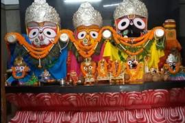 Jagannath Temple, Gayatri Nagar, Rath Yatra, Eye Festival, Brother Balaram, Sister Shubhadra, Nandighosh, Taal Dhwaja, Dev Dalan Rath, Puri, Purandar Mishra, Chhattisgarh, Raipur, Khabargali