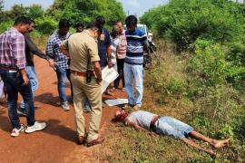 Raipur, dead body of young man found behind showroom, acid poured on his face to hide evidence, Sarona, Jaguar showroom, Khabargali, Ddinagar police station area