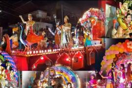 Ganpati Bappa's farewell, tableau, Raipur, Chhattisgarh, Khabargali