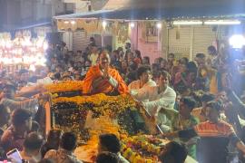 Shiv Mahapuran, Narrator Pradeep Mishra, Maharaja of Sehore, Dahihandi Ground at Gudhiyari, Governor, Organizer, Chandan Basant Agarwal, Raja Kamal Chandra Bhanjdev of Bastar, Raipur, Chhattisgarh, Khabargali