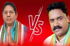 Counting of Bhanupratappur by-election, Congress candidate Savitri Mandavi, BJP candidate Brahmanand Netam, tribal candidate Akbar Korram, Chhattisgarh, Khabargali