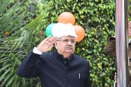 Republic Day, National Office of BJP, Chhattisgarh, New Delhi, Former Chief Minister of Chhattisgarh, National Vice President of Bharatiya Janata Party Dr. Raman Singh, JP Nadda,khabargali