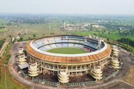 International Cricket Match, Collector Dr. Sarveshwar Bhure, SSP Prashant Agarwal, Shaheed Virnarayan Singh International Cricket Stadium of Nava Raipur, Raipur, Chhattisgarh, Khabargali