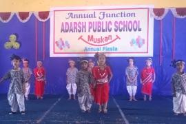 Adarsh ​​Public School, Raipur, Annual Festival, 'Muskan Annual Fiesta', Principal Mrs. Naina Bodhankar, Chhattisgarh, Khabargali