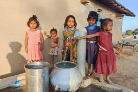 Supply of pure drinking water to the houses of special backward Pando tribe, led by Chief Minister Bhupesh Baghel, Public Health Engineering Minister Guru Rudrakumar, Village Panchayat Umjhar under development block Baikunthpur of Koriya district, Collector Vinay Kumar Langeh, Chhattisgarh, Khabargali