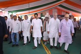 Congress National Convention, National President Mallikarjun Kharge, Rahul Gandhi, Priyanka Gandhi, Sonia Gandhi, Raipur, Chhattisgarh, news, khabargali