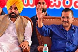 Delhi CM, AAP's National Convenor Arvind Kejriwal, Punjab Chief Minister Bhagwant Mann, Chhattisgarh's capital Raipur, khabargali