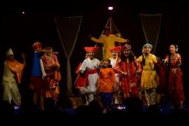 Yogi Spandan Bal Natya Shivir, closing, Janmanch Saddu, children's play Chaupat Raja written by Vijay Tendulkar, Arpita Bedekar, Raipur, Khabargali