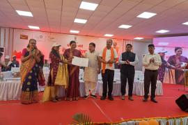 PM Modi, Innovation, Government Jobs, Renuka Singh, Employment Fair-5, MP Sunil Soni, MLA Brijmohan Agarwal and Chief Post Master General of Chhattisgarh Postal Circle, Veena R.  Srinivas, Chhattisgarh, Raipur, Khabargali